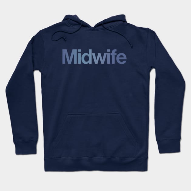 Midnight Midwife Hoodie by midwifesmarket